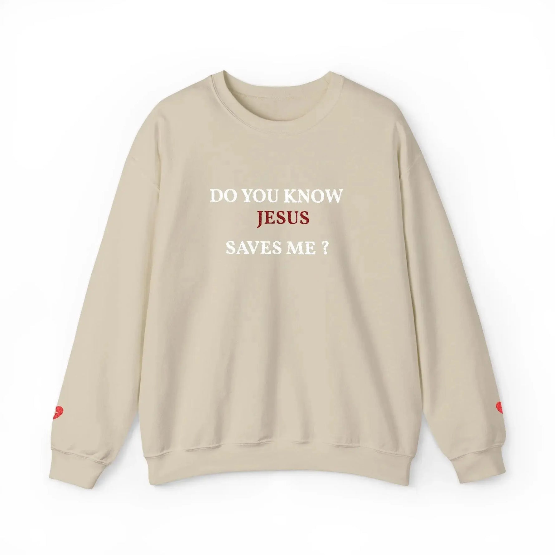 Bible truth sweatshirt front print detail, Christian women's clothing