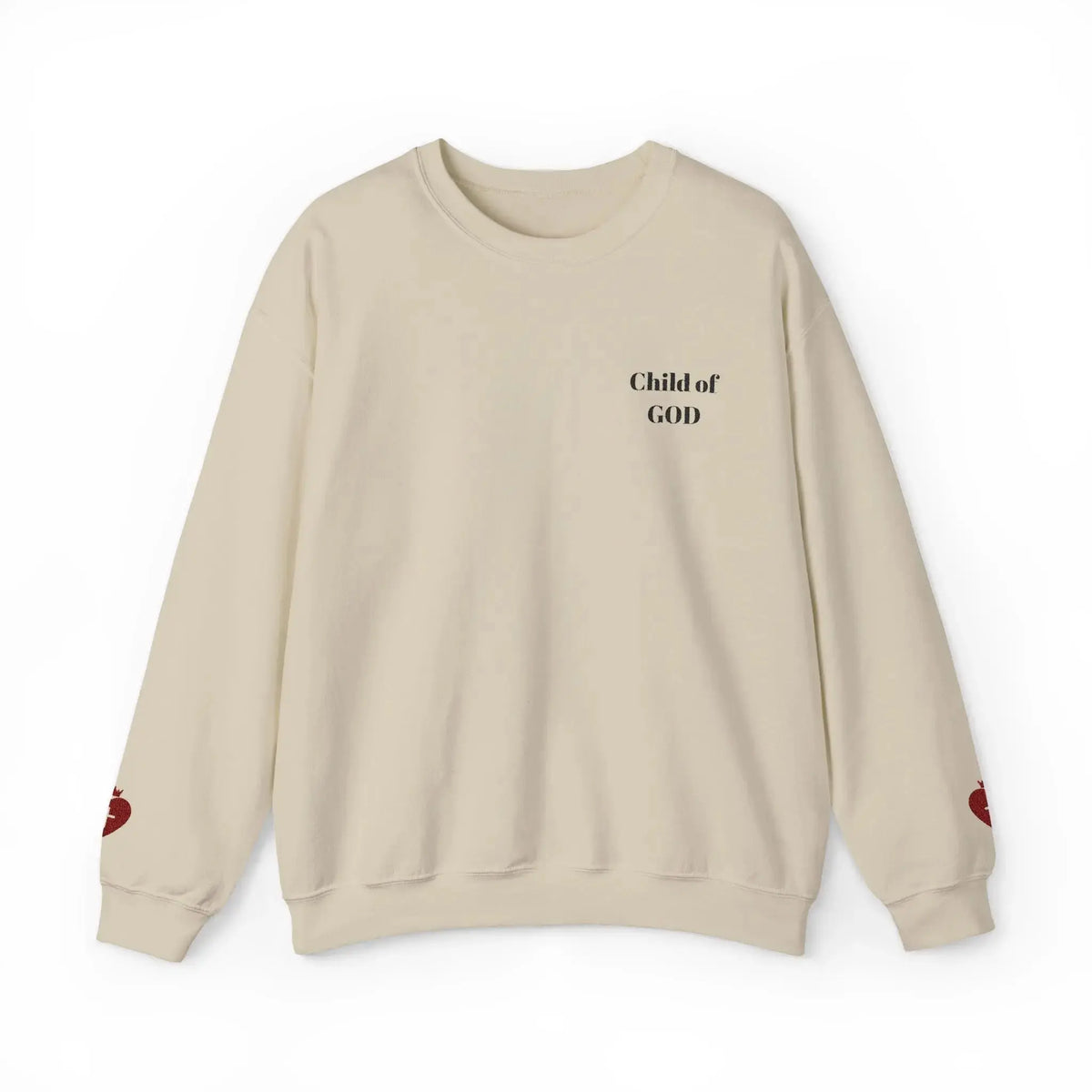 Faith Bible truth sweatshirt back view, Christian women's apparel