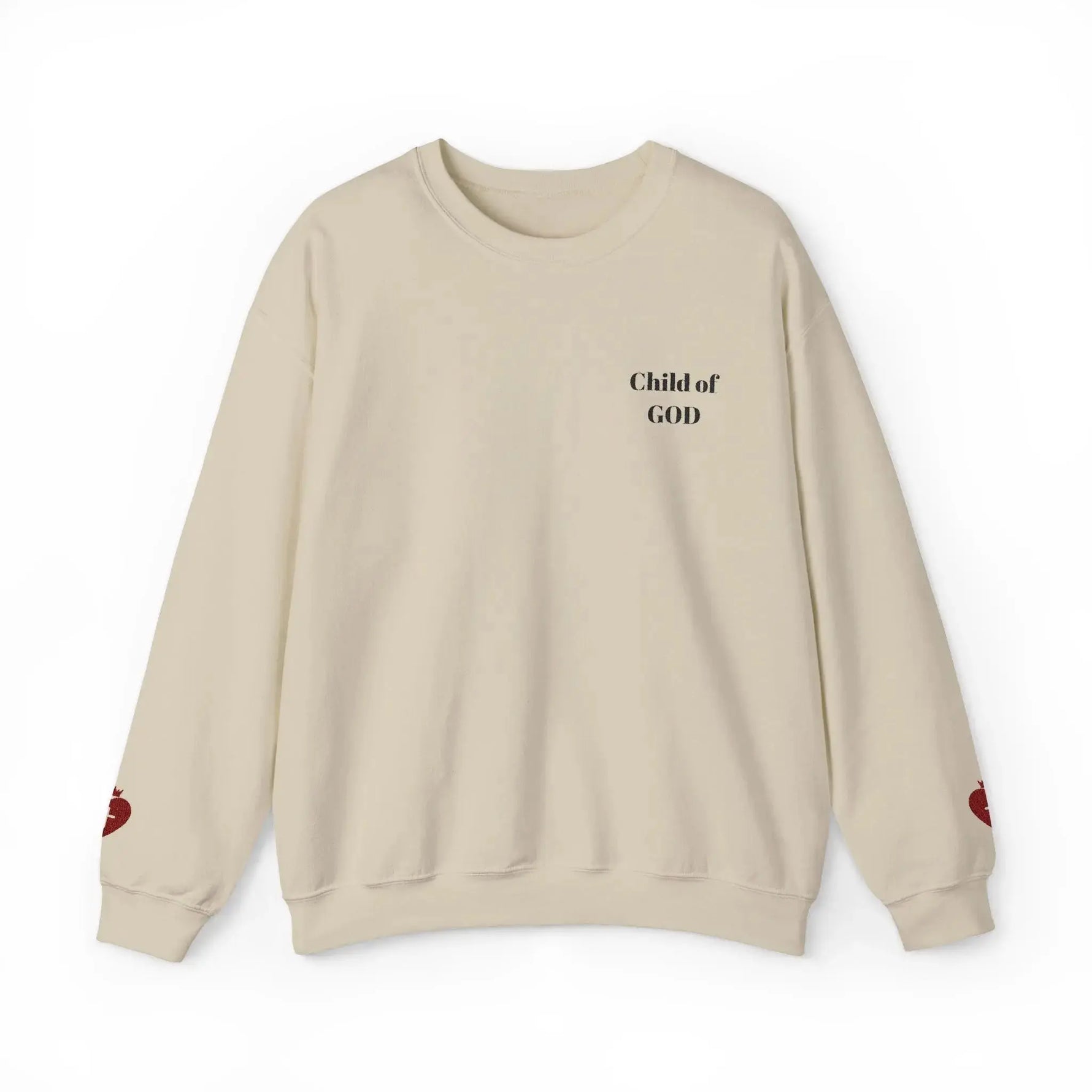 Faith Bible truth sweatshirt back view, Christian women's apparel