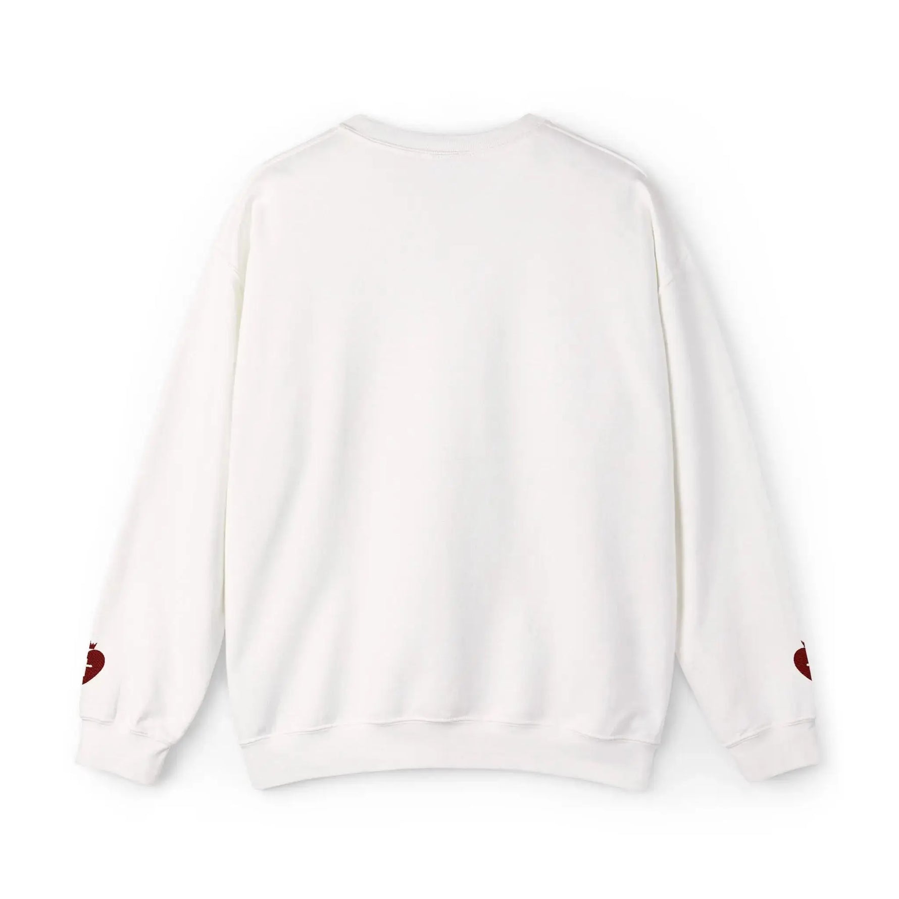 Bible verse crewneck on model, Christian women's faith apparel