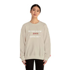 Bible verse sweatshirt side view, Christian women's apparel