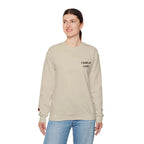 Faith crewneck Bible truth on hanger, Christian women's clothing
