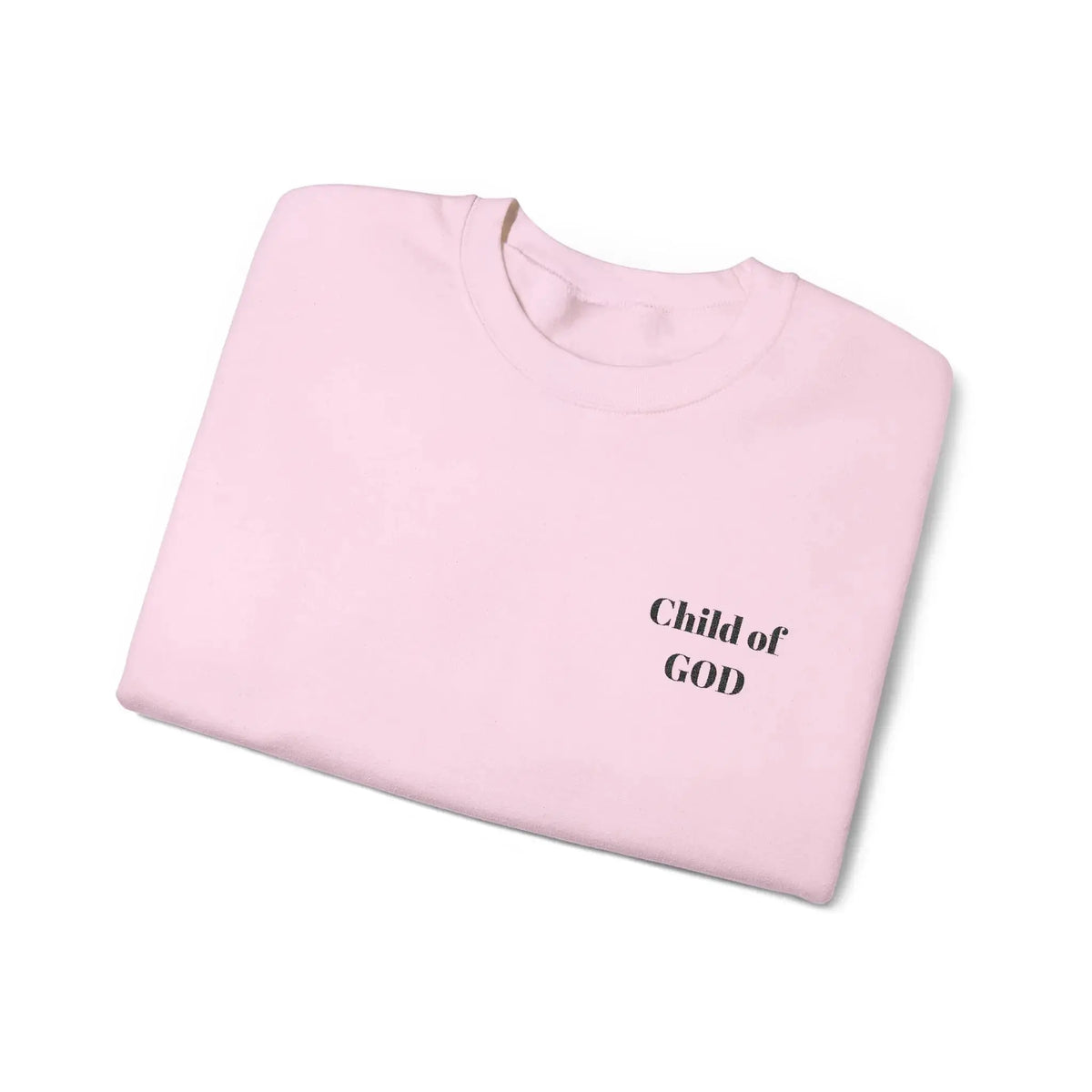 Christian faith crewneck flatlay, Bible verse women's sweatshirt