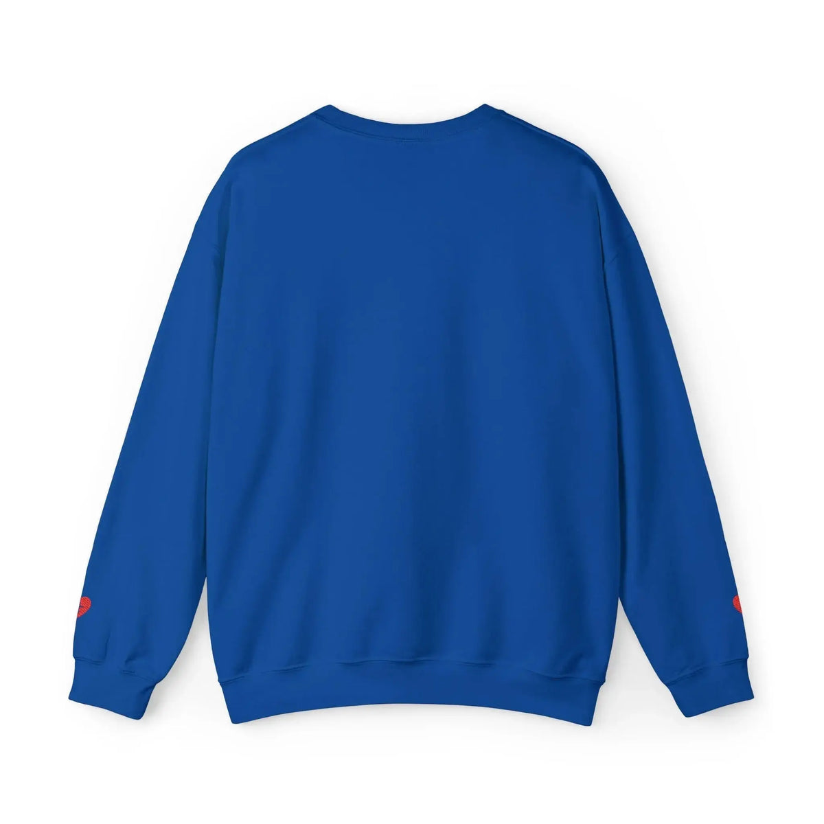 Faith based crewneck sweatshirt flatlay, Christian women's apparel
