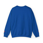 Faith based crewneck sweatshirt flatlay, Christian women's apparel