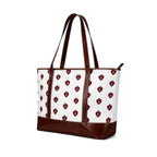 Christian women's handbag side view, faith based accessory YESHUALL