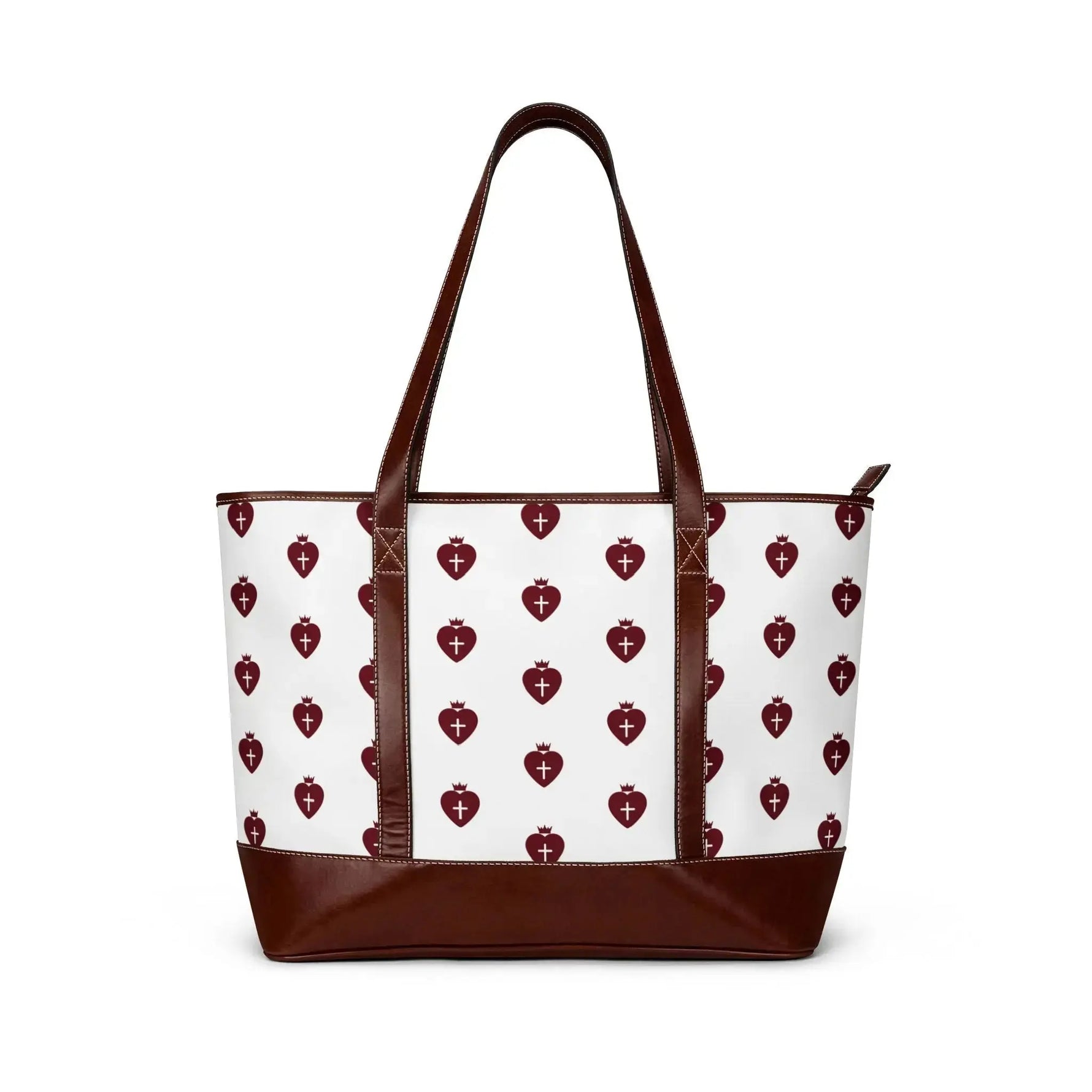 Christian handbag interior detail pockets, faith women's tote bag