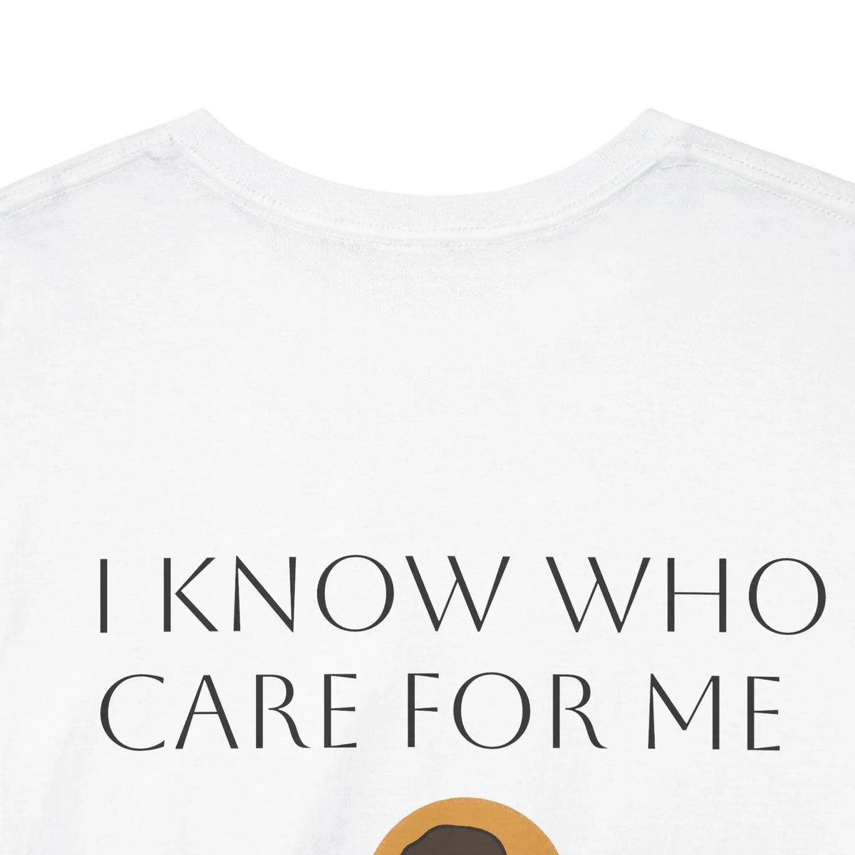 Faith cotton tee flatlay shot, Christian women's apparel gift