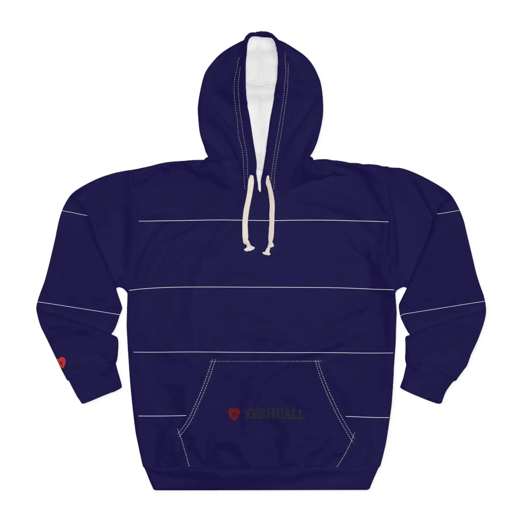 Christian Hoodie YESHUALL White Line - YESHUALL