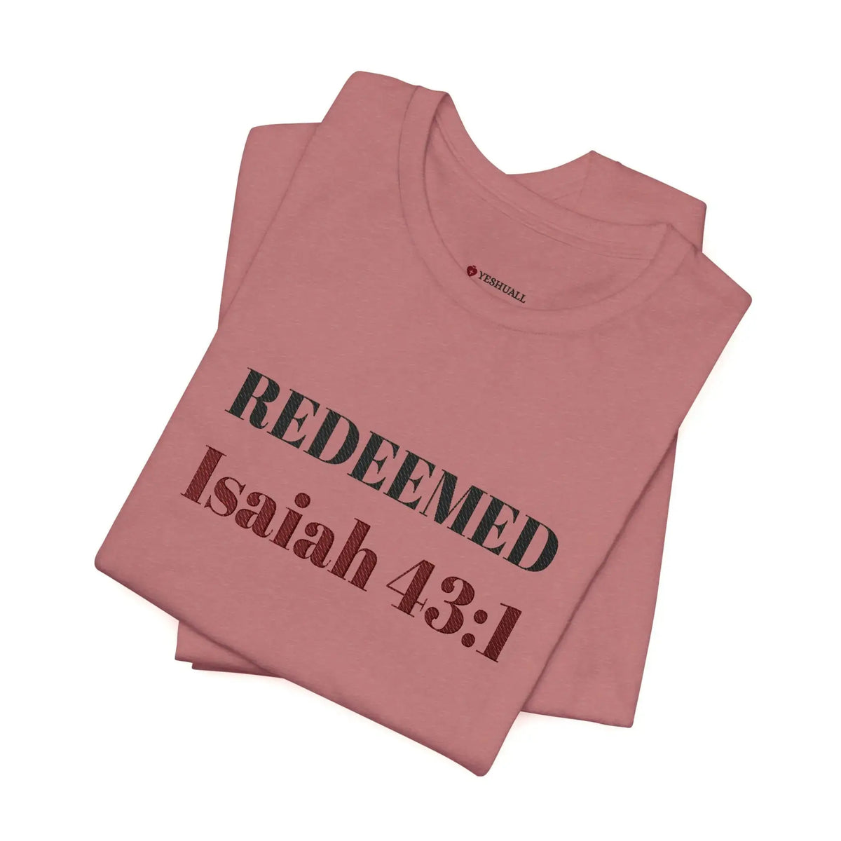 Christian jersey tee gifted, faith apparel for women YESHUALL