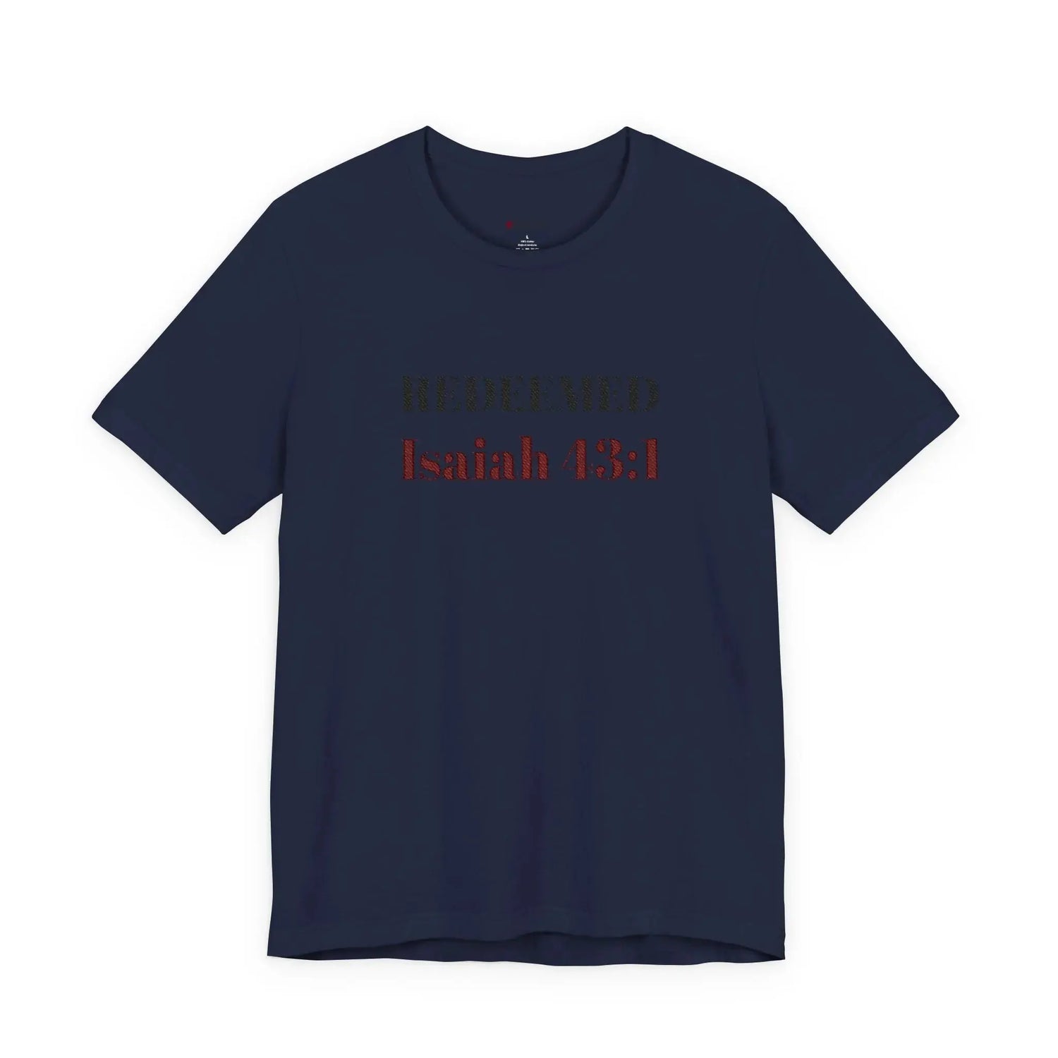 Christian faith tee back view, women's apparel YESHUALL