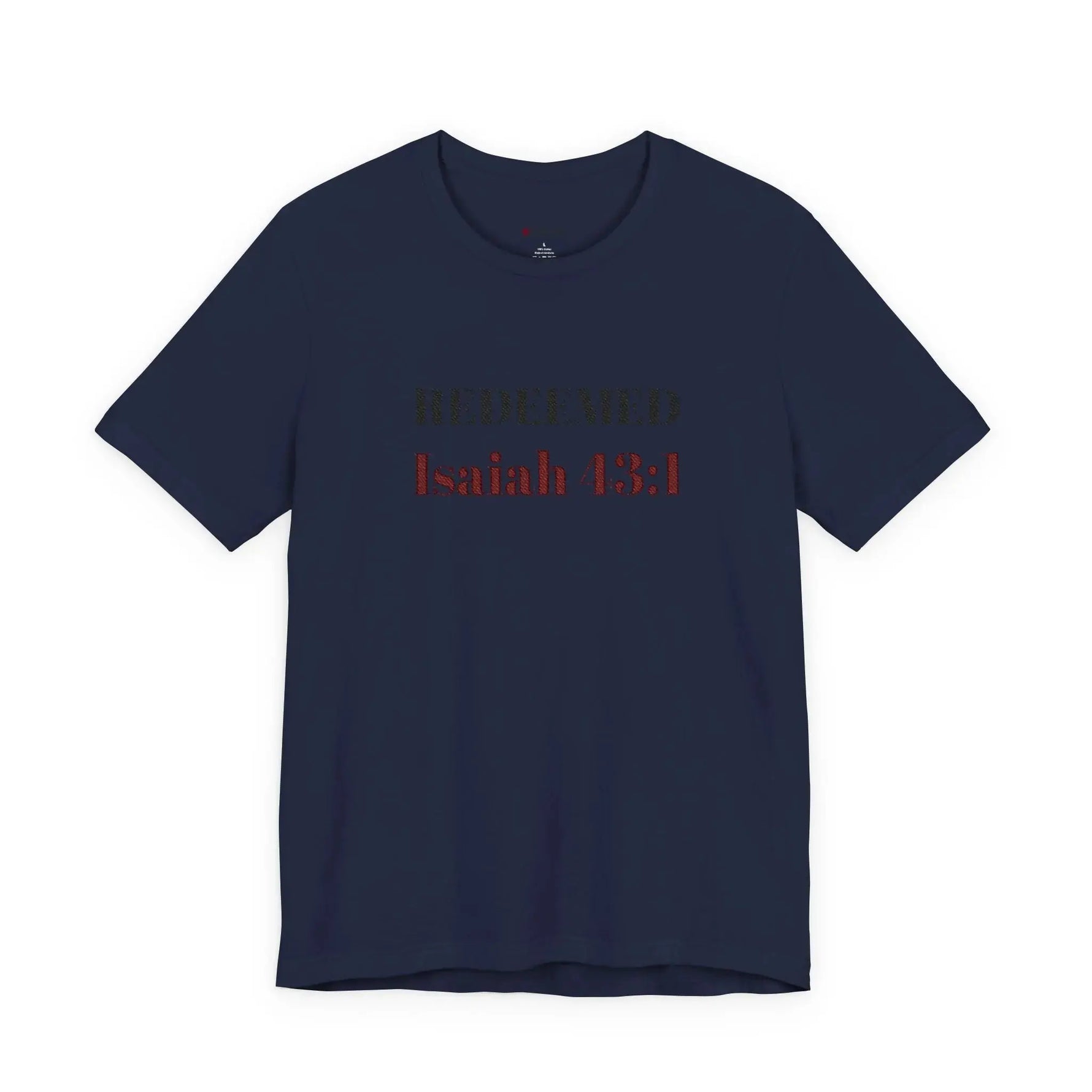 Christian faith tee back view, women's apparel YESHUALL
