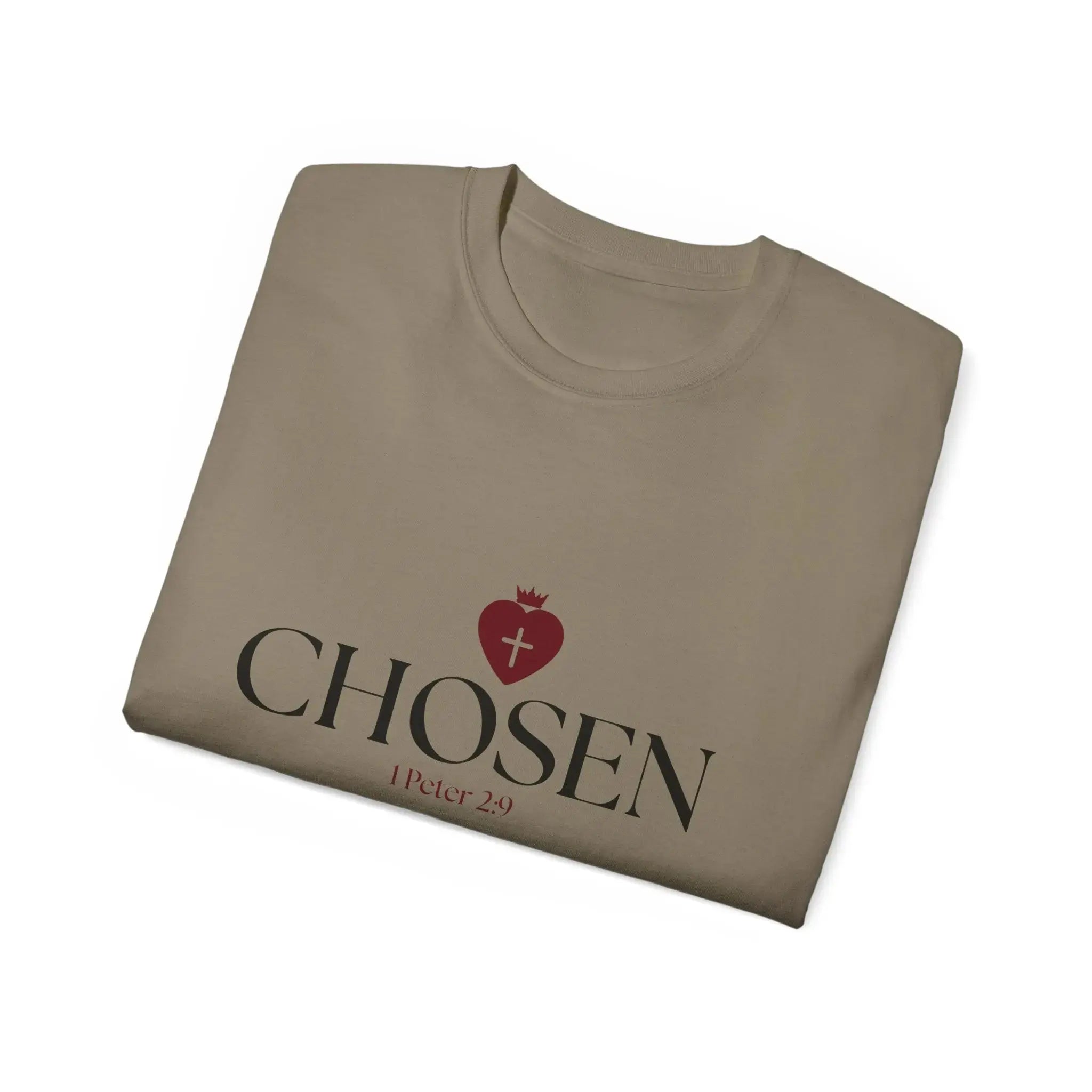CHOSEN Bible verse t-shirt white, Christian women's gift YESHUALL, view 25