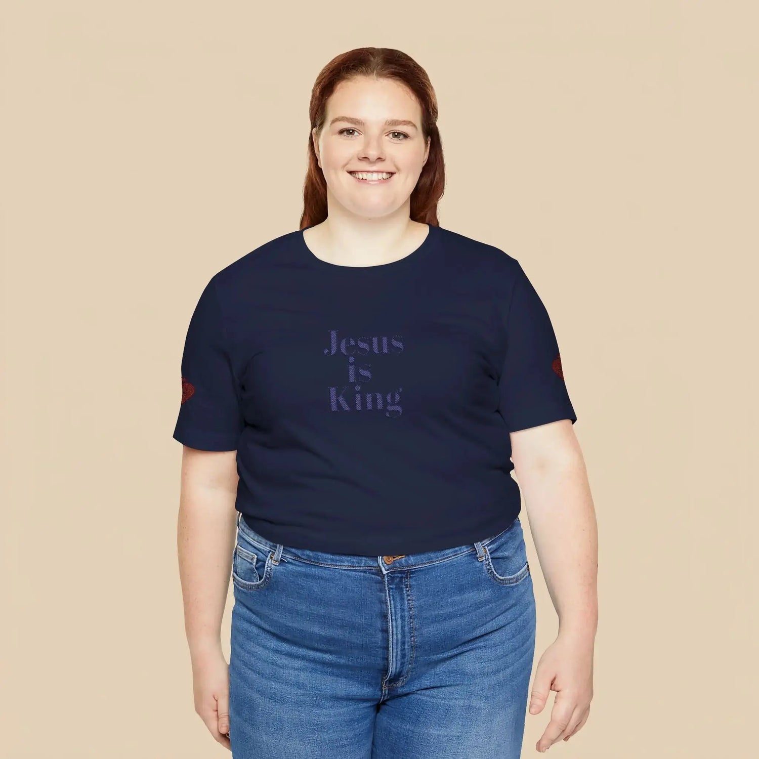 Faith jersey t-shirt Christian short sleeve, women's apparel YESHUALL