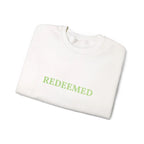 Christian Women's Crewneck "Redeemed"Sweatshirt Green - YESHUALL