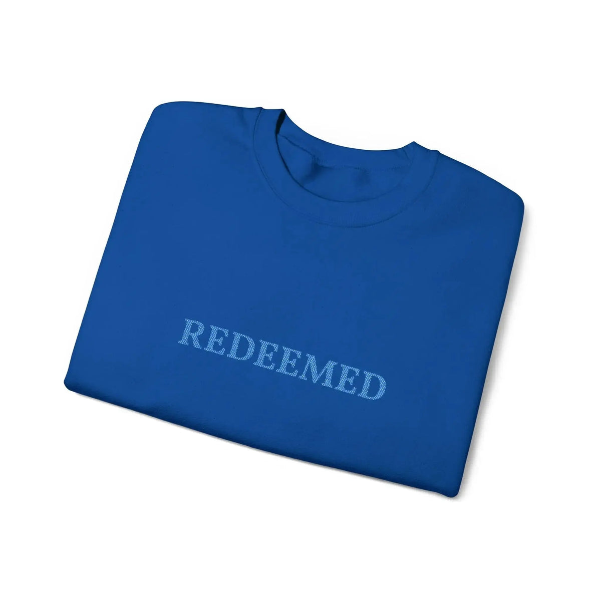 REDEEMED green line sweatshirt gift, Christian women YESHUALL