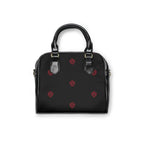 Christian black shoulder bag women, faith based accessory YESHUALL