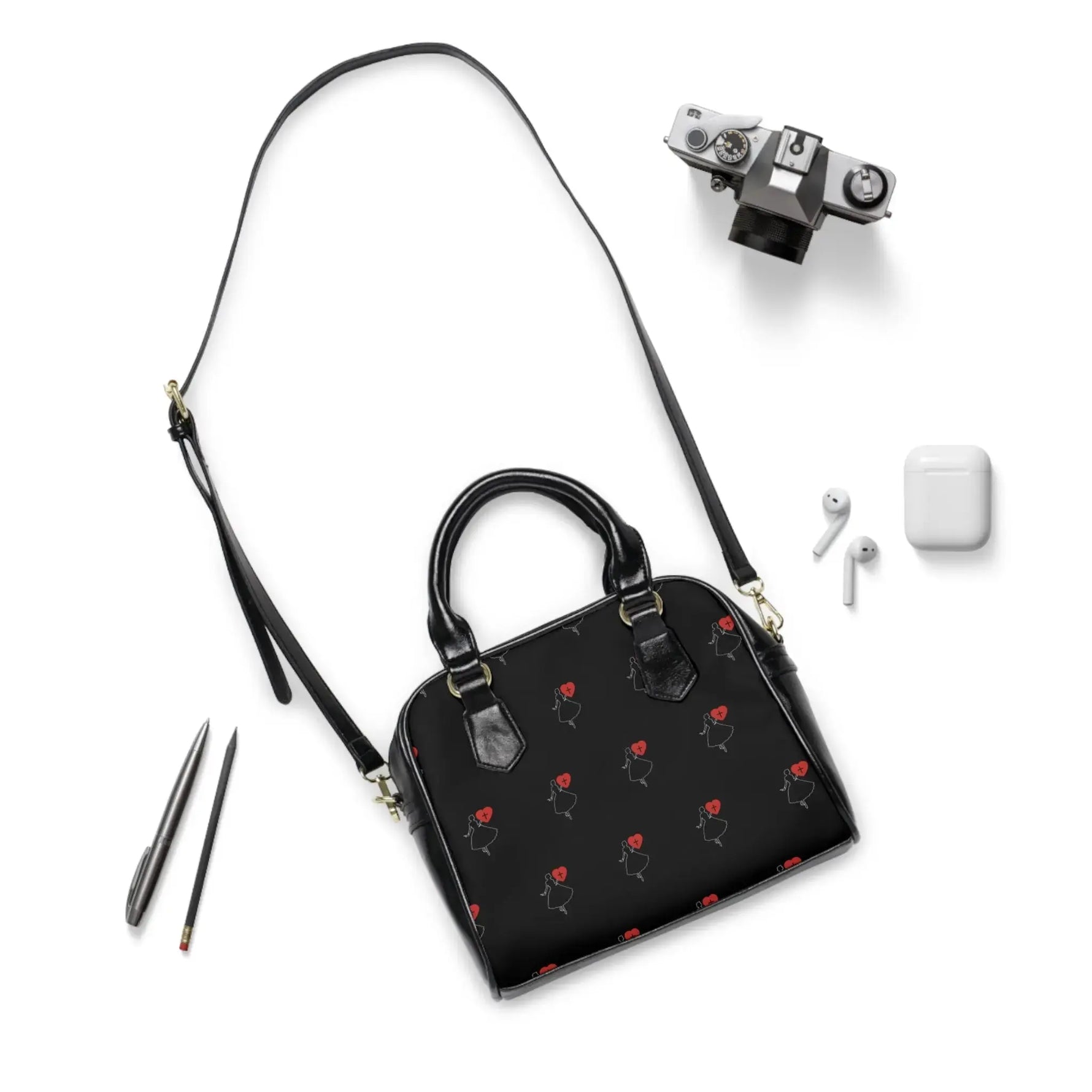 Christian Women's Shoulder Handbag Black - YESHUALL