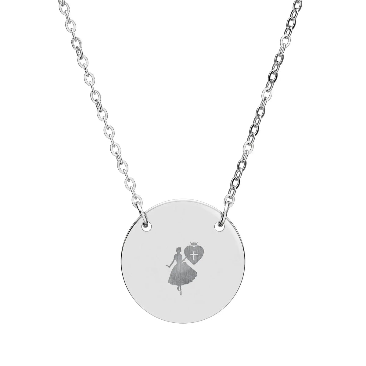 Circle Necklace (Engraving) - YESHUALL