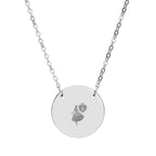 Circle Necklace (Engraving) - YESHUALL