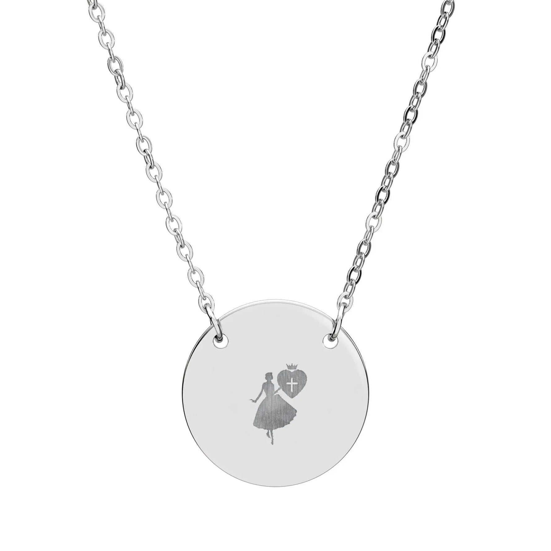 Circle Necklace (Engraving) - YESHUALL