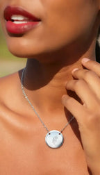 Circle Necklace (Engraving) - YESHUALL