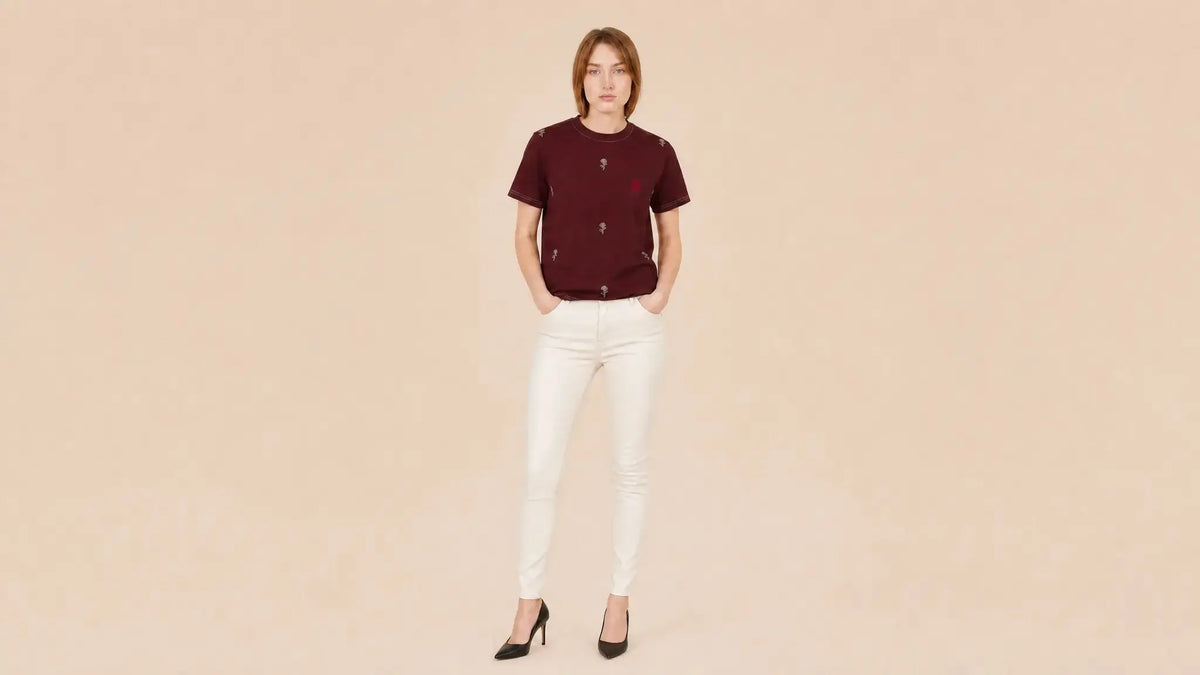 Christian cut and sew tee full print, faith women's apparel YESHUALL