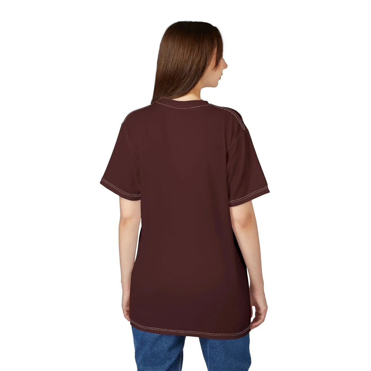 Christian cut sew tee flatlay, Bible verse women's shirt