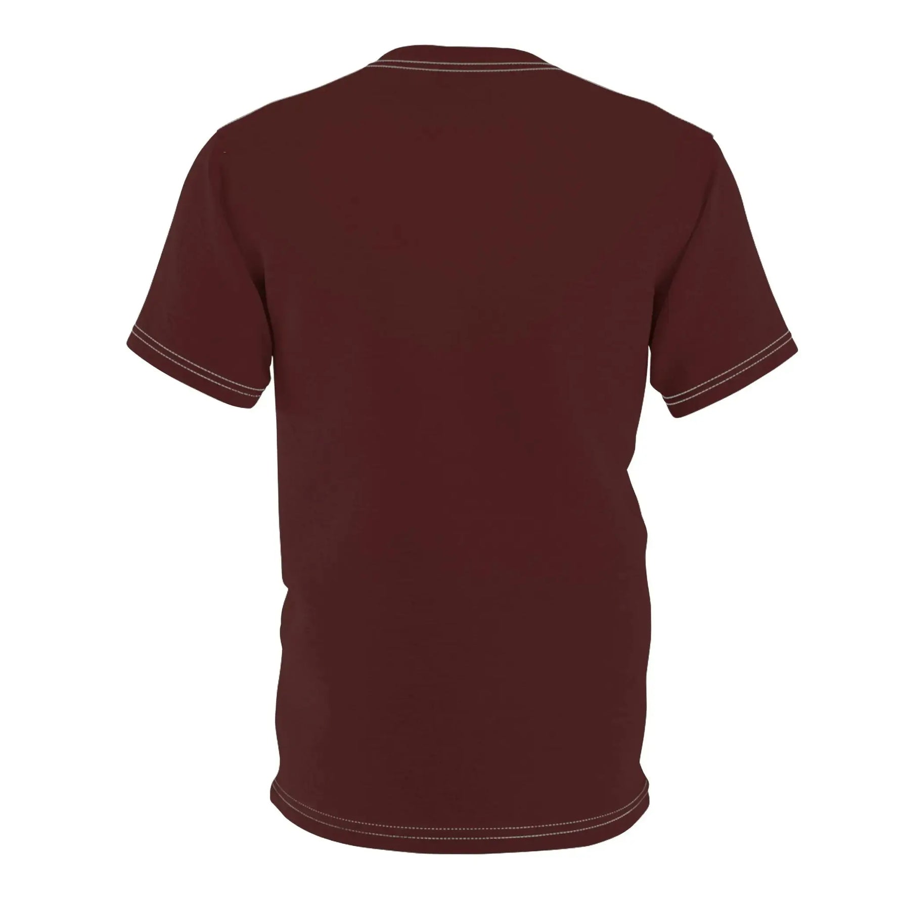 Christian full print cut sew tee back view, faith apparel