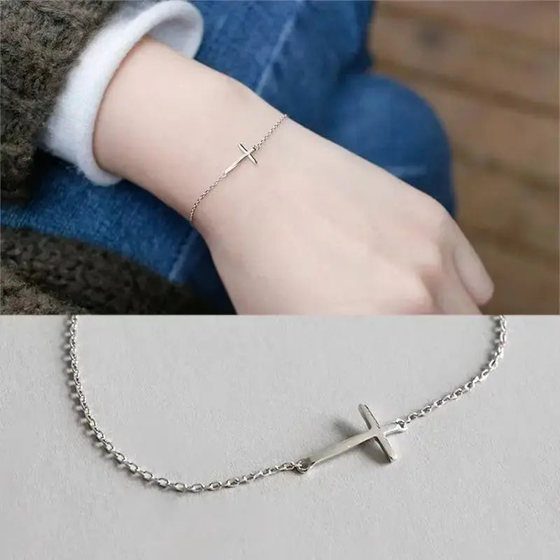 Cross Pendant Bracelet - YESHUALL