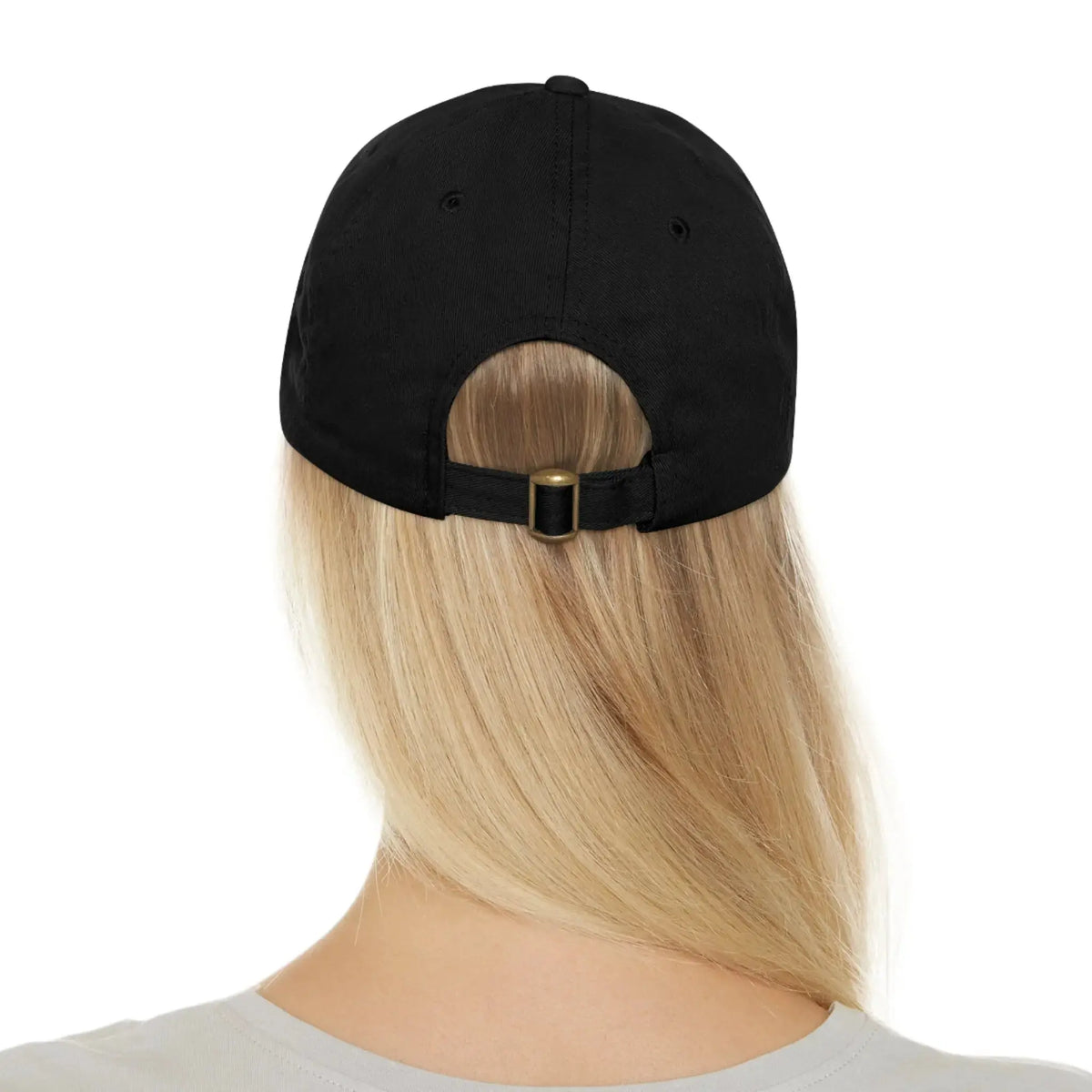 Dad Hat with Leather Patch (Rectangle) - YESHUALL