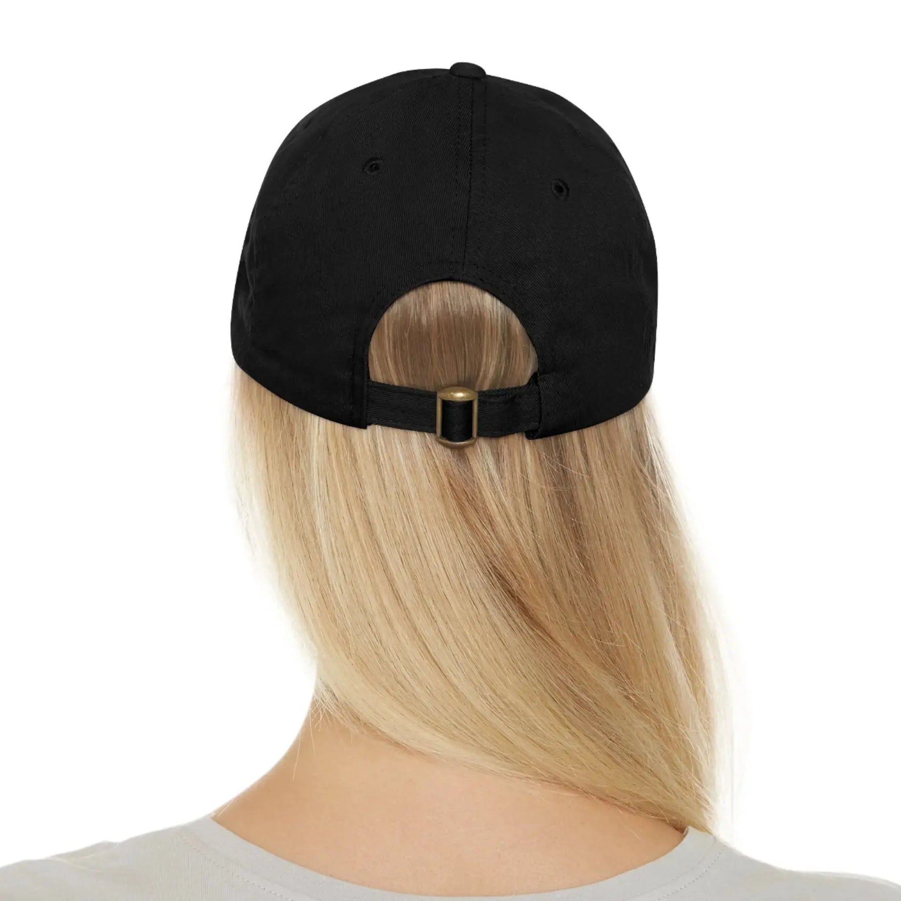 Dad Hat with Leather Patch (Rectangle) - YESHUALL