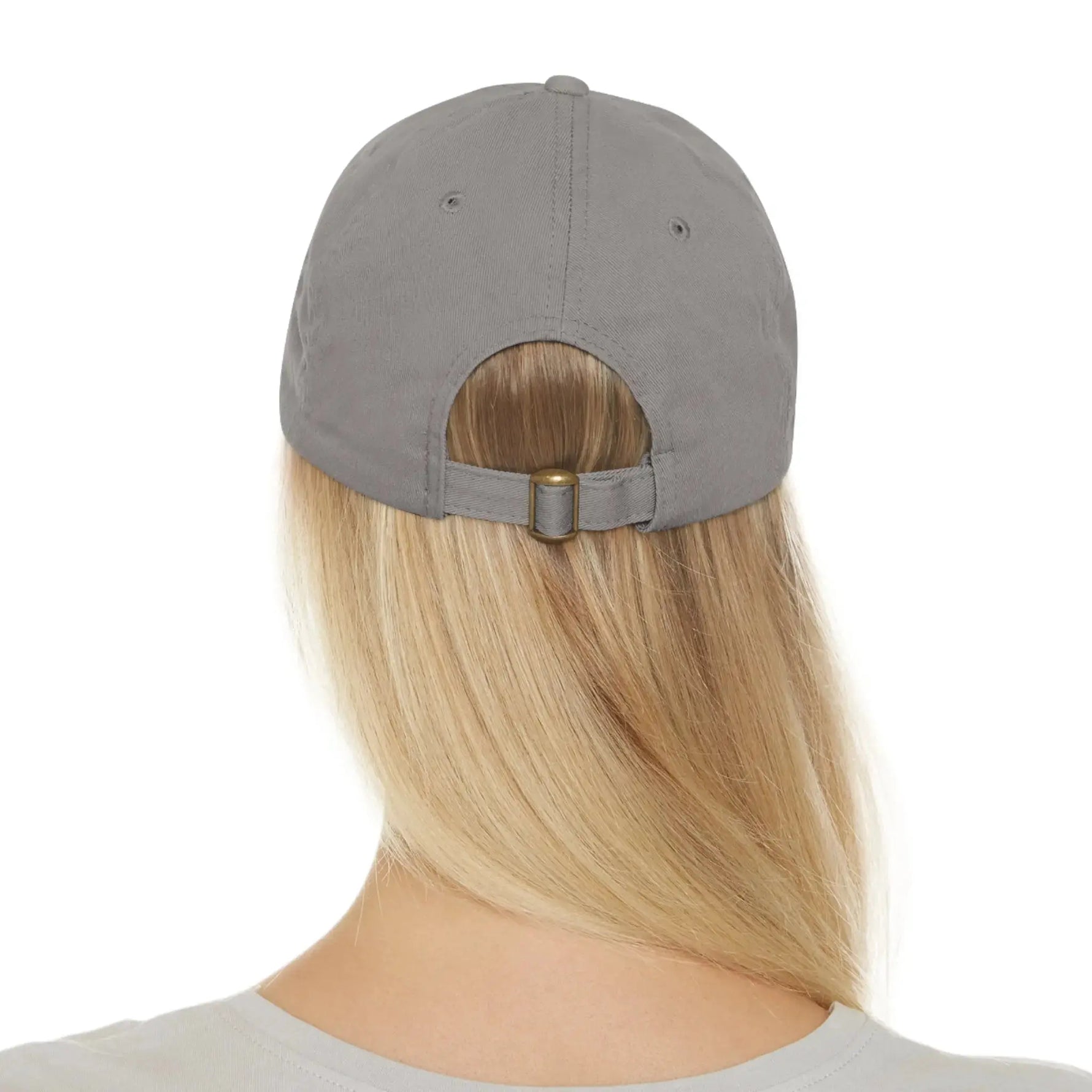 Dad Hat with Leather Patch (Rectangle) - YESHUALL