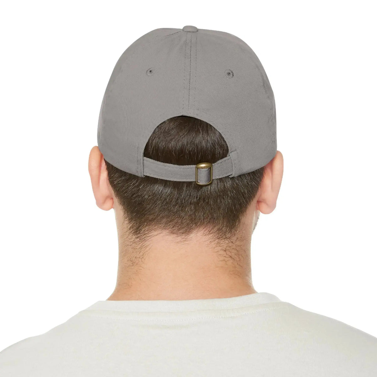 Dad Hat with Leather Patch (Rectangle) - YESHUALL