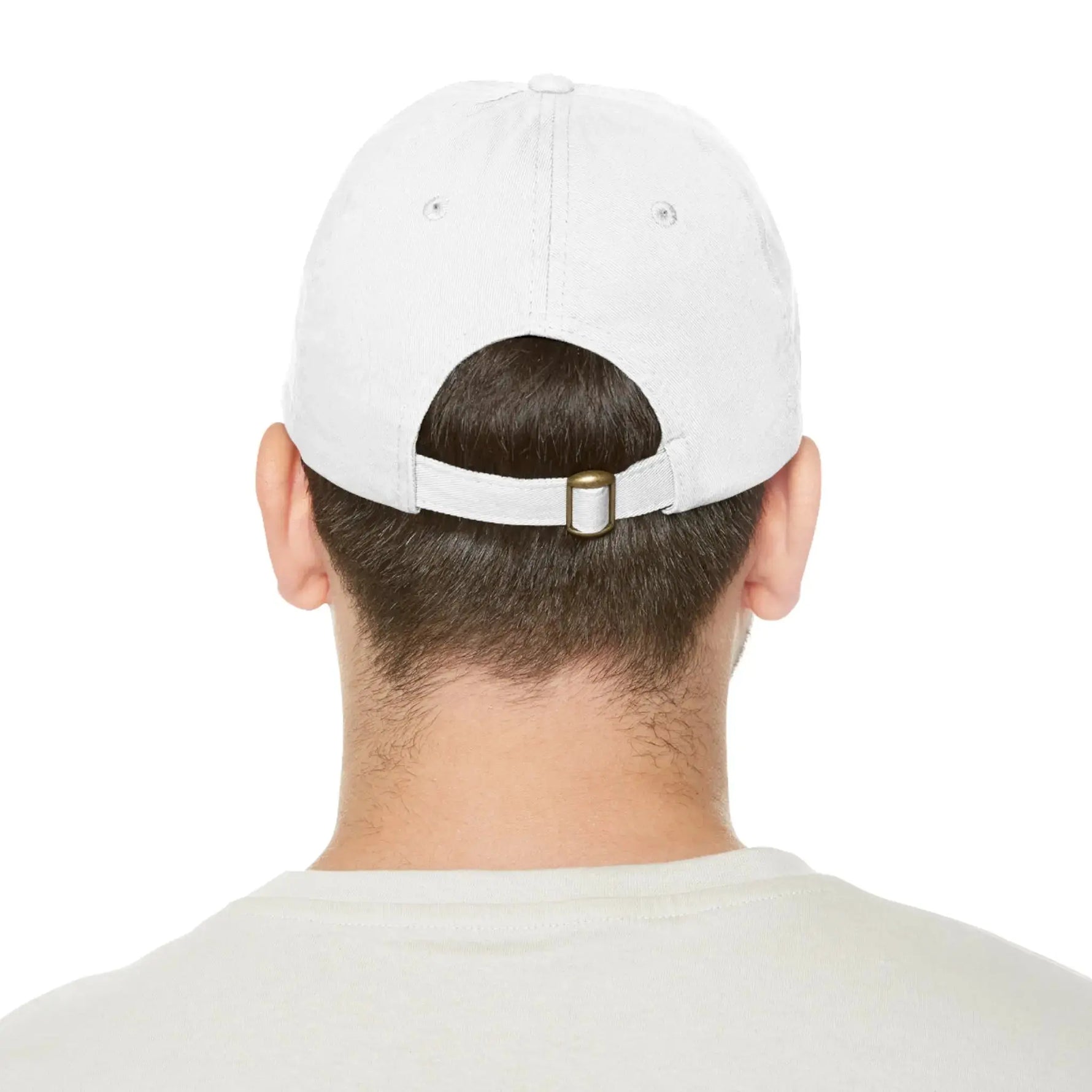 Dad Hat with Leather Patch (Rectangle) - YESHUALL