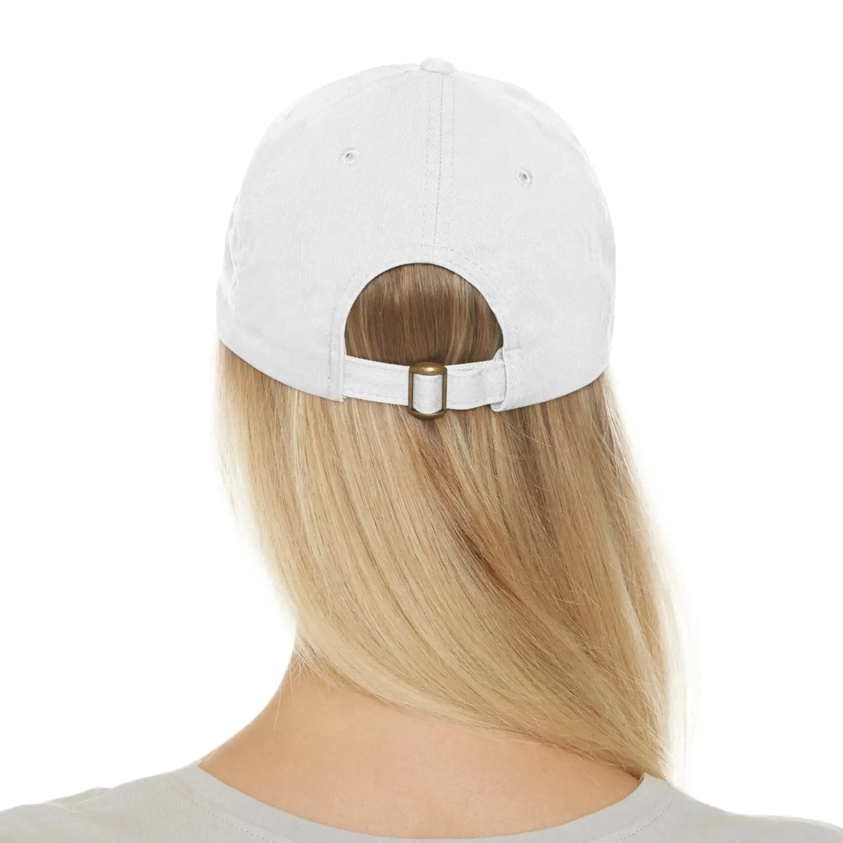 Dad Hat with Leather Patch (Rectangle) - YESHUALL