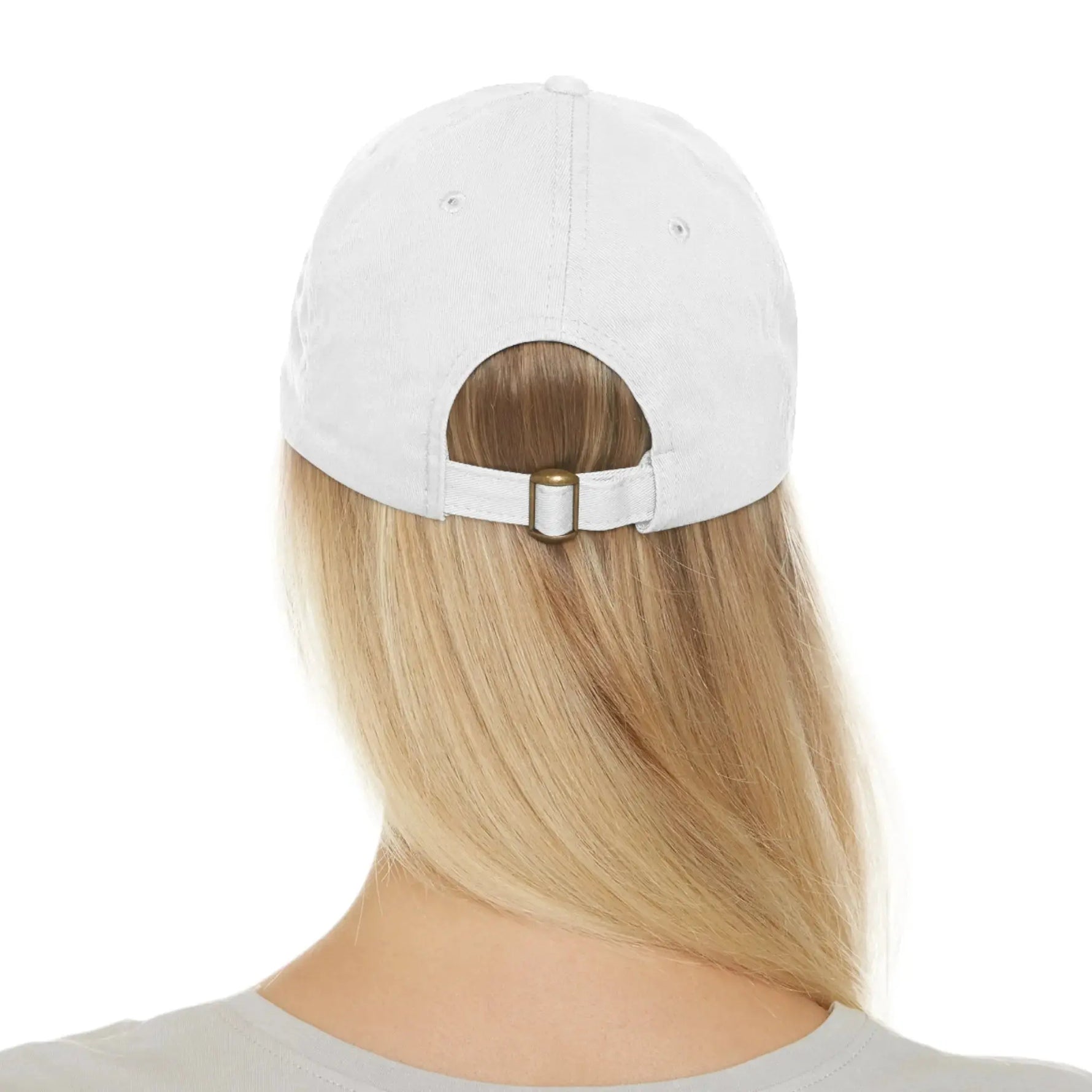 Dad Hat with Leather Patch (Rectangle) - YESHUALL