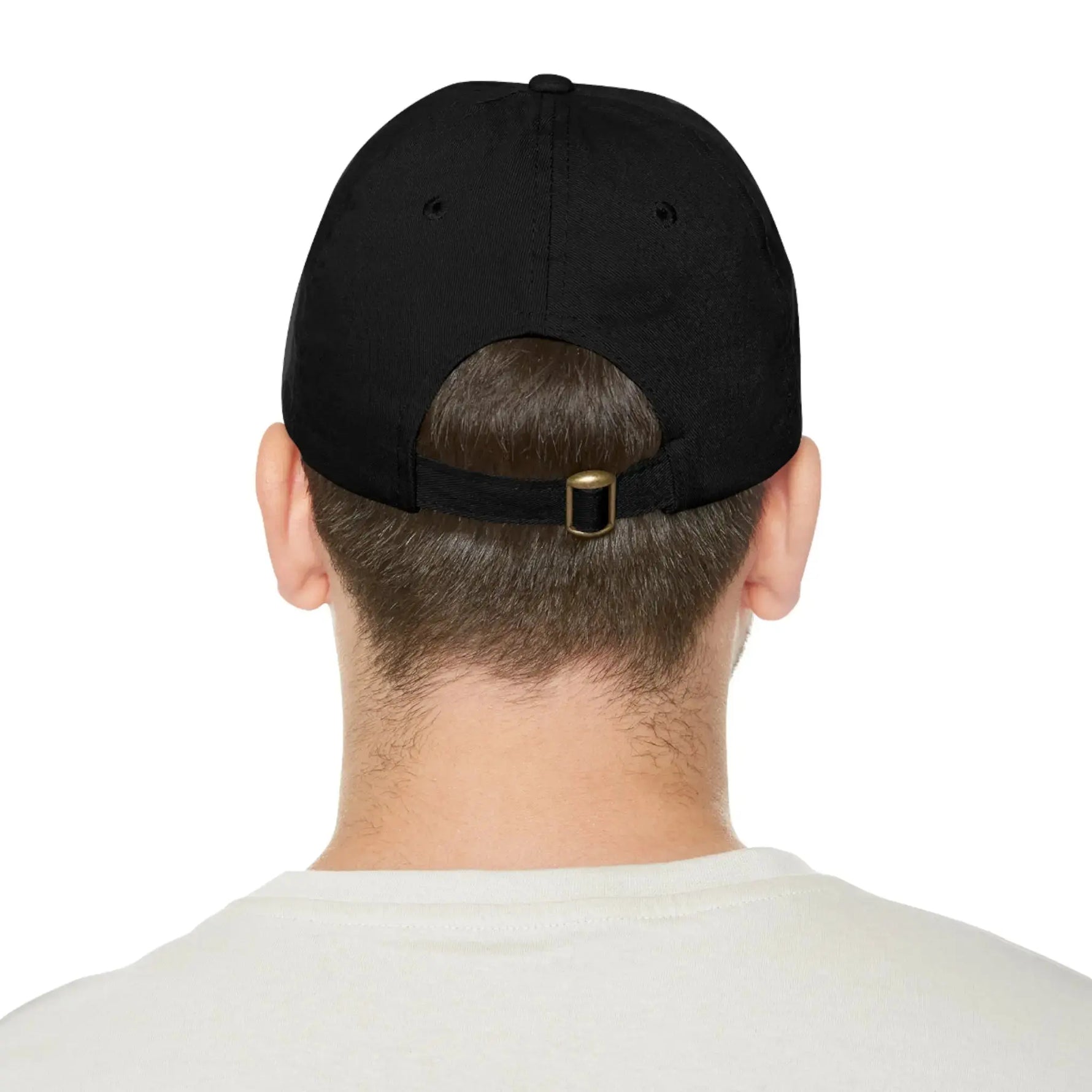 Dad Hat with Leather Patch (Rectangle) - YESHUALL