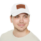 Dad Hat with Leather Patch (Rectangle) - YESHUALL