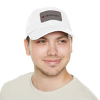 Dad Hat with Leather Patch (Rectangle) - YESHUALL