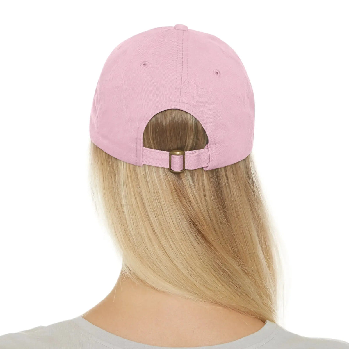 Dad Hat with Leather Patch (Rectangle) - YESHUALL