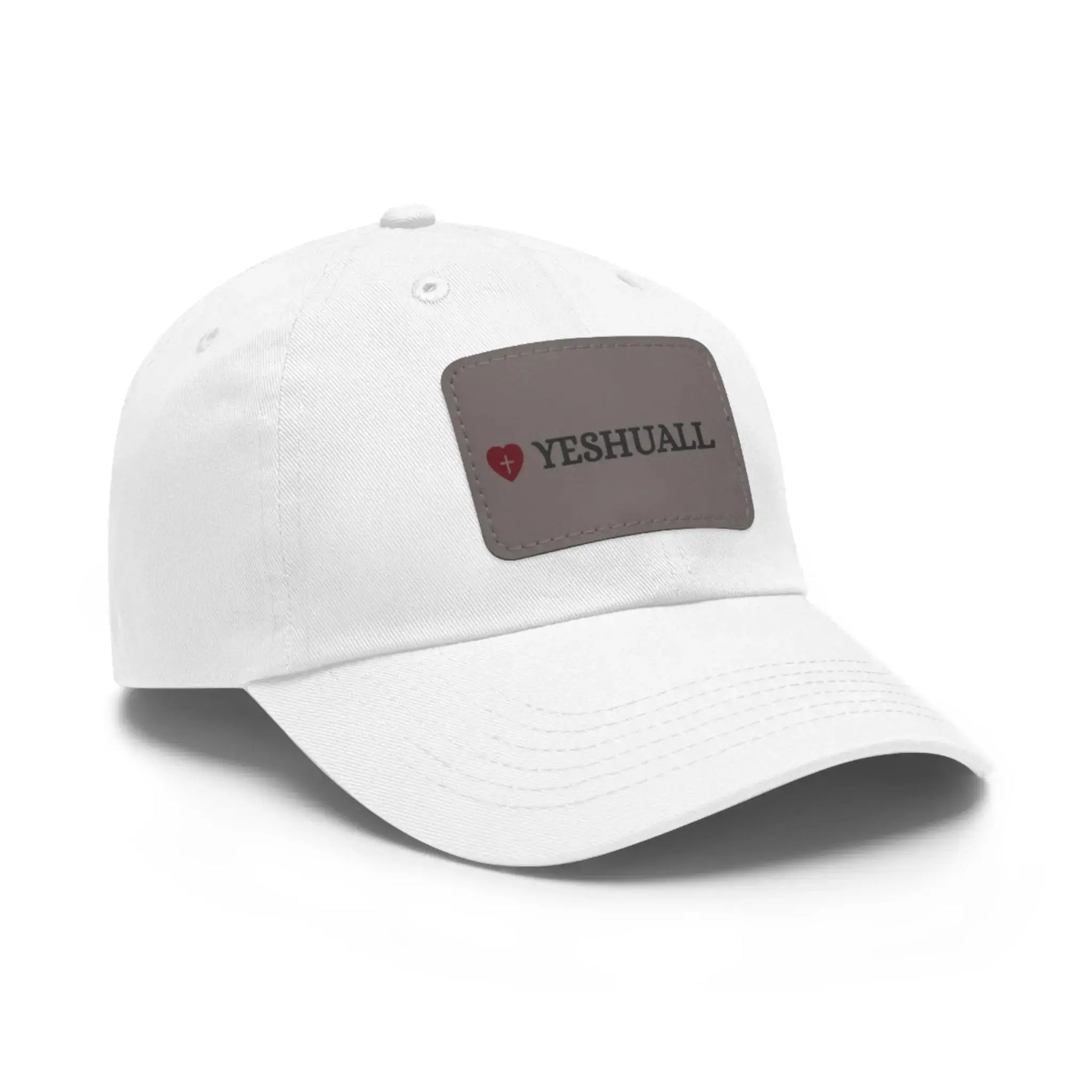 Dad Hat with Leather Patch (Rectangle) - YESHUALL