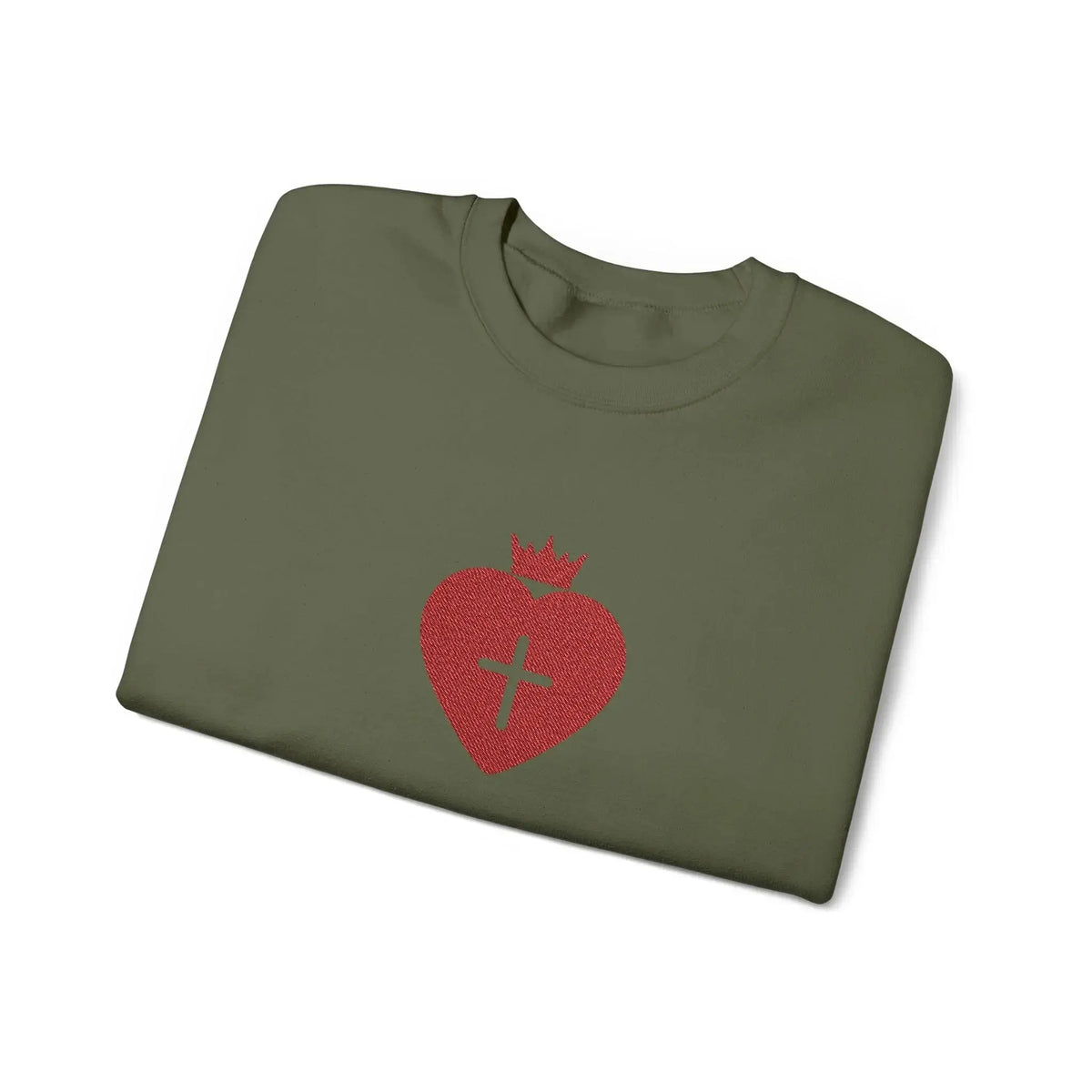 Daughter of the King crewneck, faith based women's apparel YESHUALL