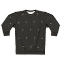 Faith Christian sweatshirt front detail, women's full print apparel