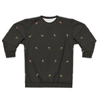 Faith Christian sweatshirt front detail, women's full print apparel