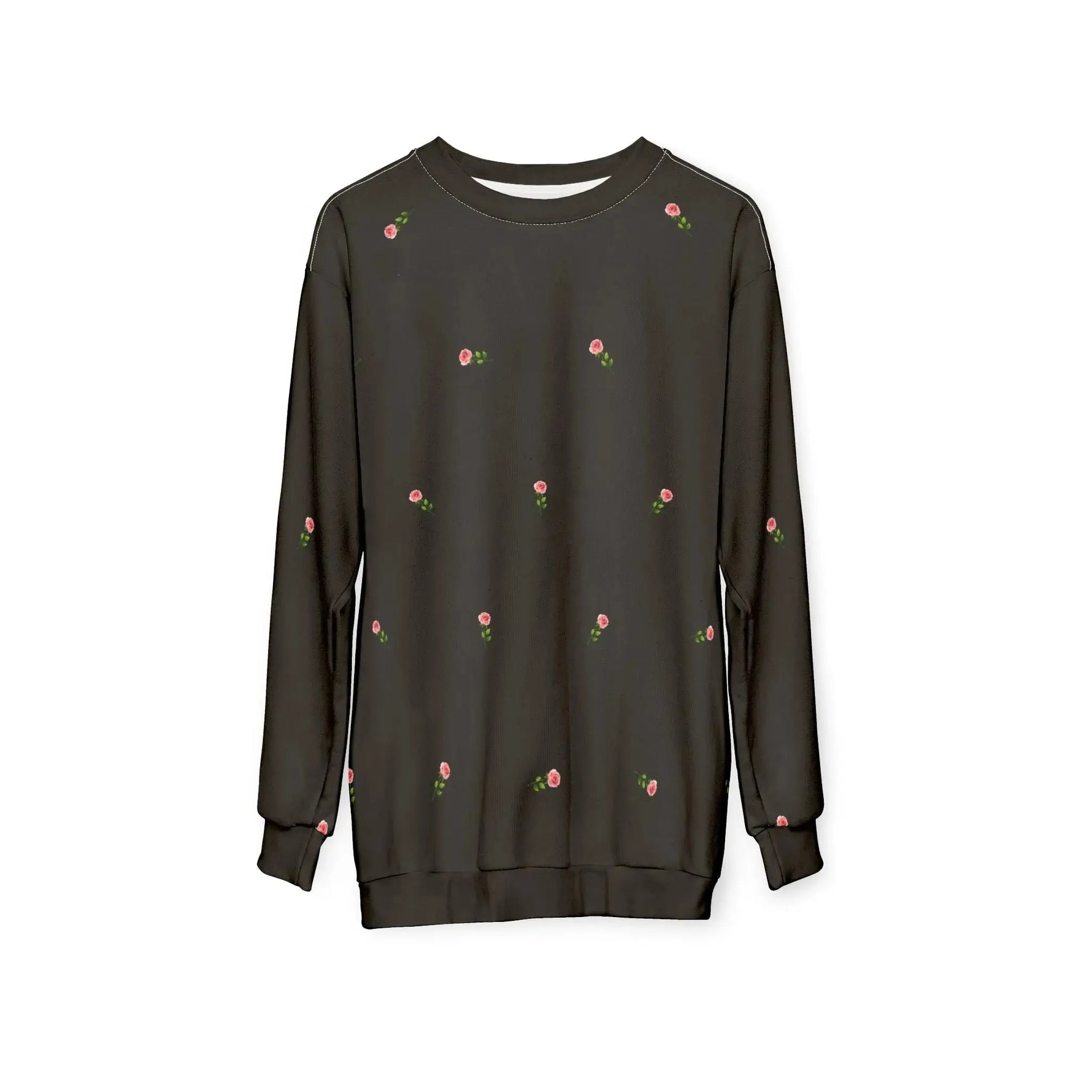 Faith Christian sweatshirt back view, women's full print apparel