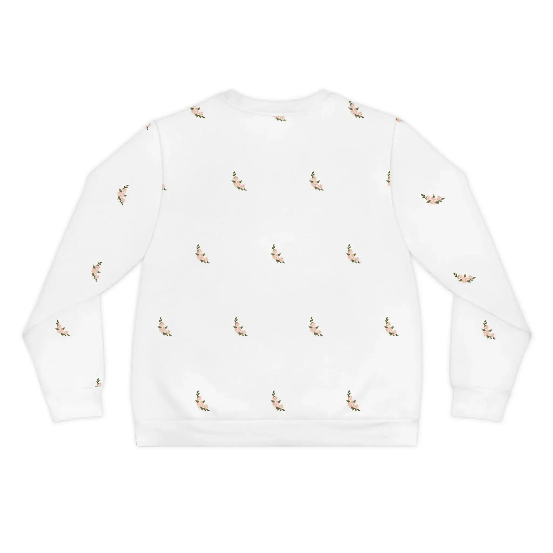 Heart Cross lightweight sweatshirt fabric detail, Christian faith women