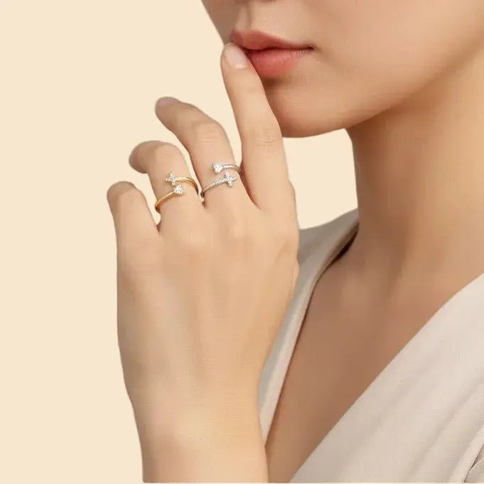 Faith Ring for Women | Christian Stacking Ring, Chosen & Loved - YESHUALL