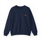 "Heart Cross" Christian Women's Crewneck Sweatshirt - YESHUALL