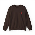 "Heart Cross" Christian Women's Crewneck Sweatshirt - YESHUALL